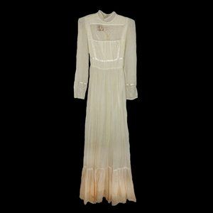 1970's Vintage Gunne Sax- STAINED